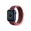 Apple Watch Series 6 42MM Blue Aluminum GPS Sport Loop Plum