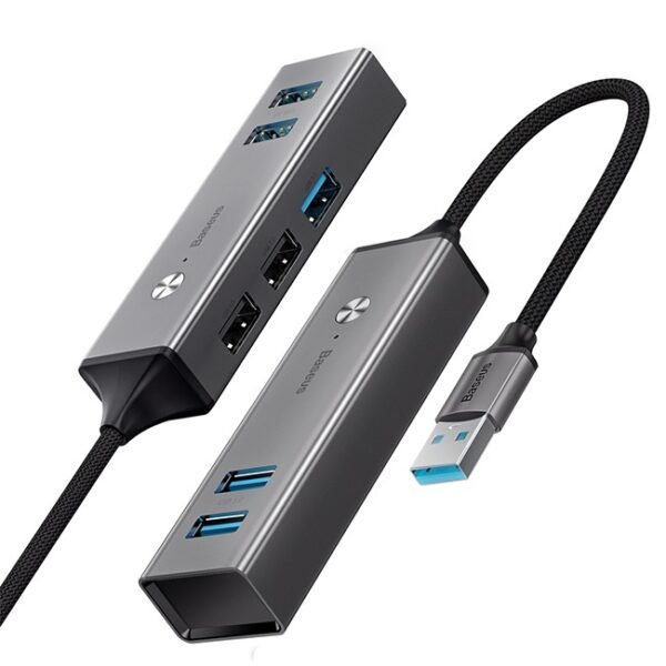 Baseus Cube USB3.0 to USB 3.03USB2.0 2 Hub Adapter 1