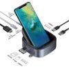 Baseus Mate Docking Type C Mobile Phone Intelligent HUB Expanded Socket 1