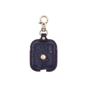 COTEetCI Crocodile Grain Case with Hook for Airpods 2