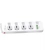 LDNIO SC4408 Power Socket 2500W 4 USB Extension Power Cord 2