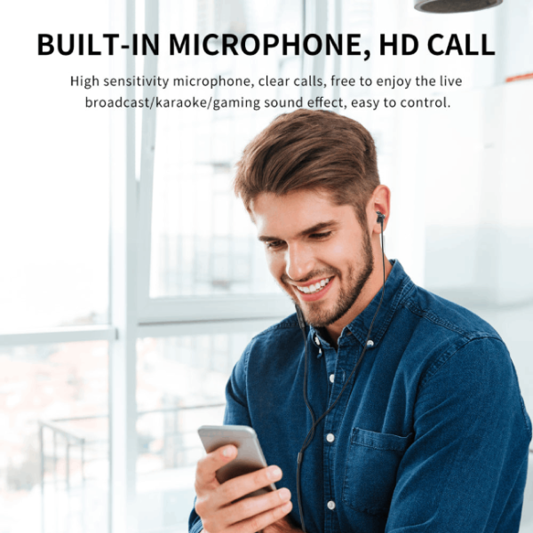 Joyroom JR EC03 Digital Type C Wired Earphones 1