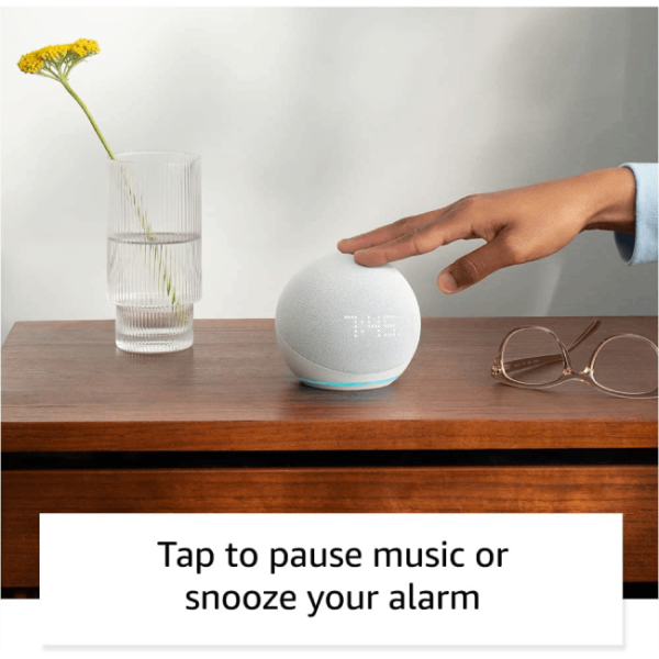 Amazon Echo Dot 5th Generation with Clock 6
